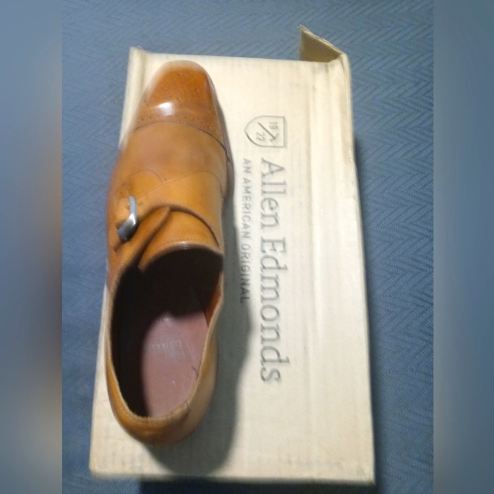 Men's brown leather shoes